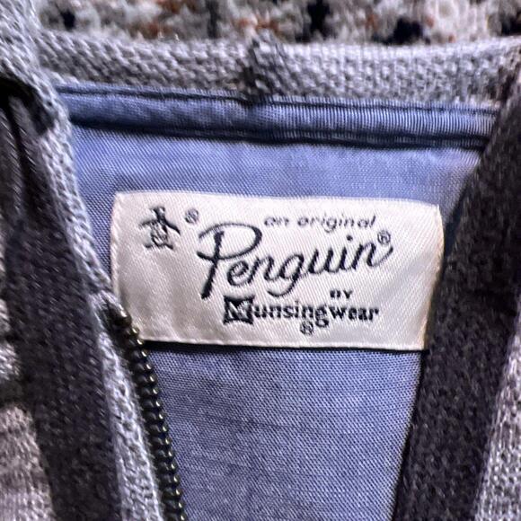 Original Penguin by Munsingwear Mens Front Zip Plaid Jacket Small, Multi Color - Picture 3 of 5